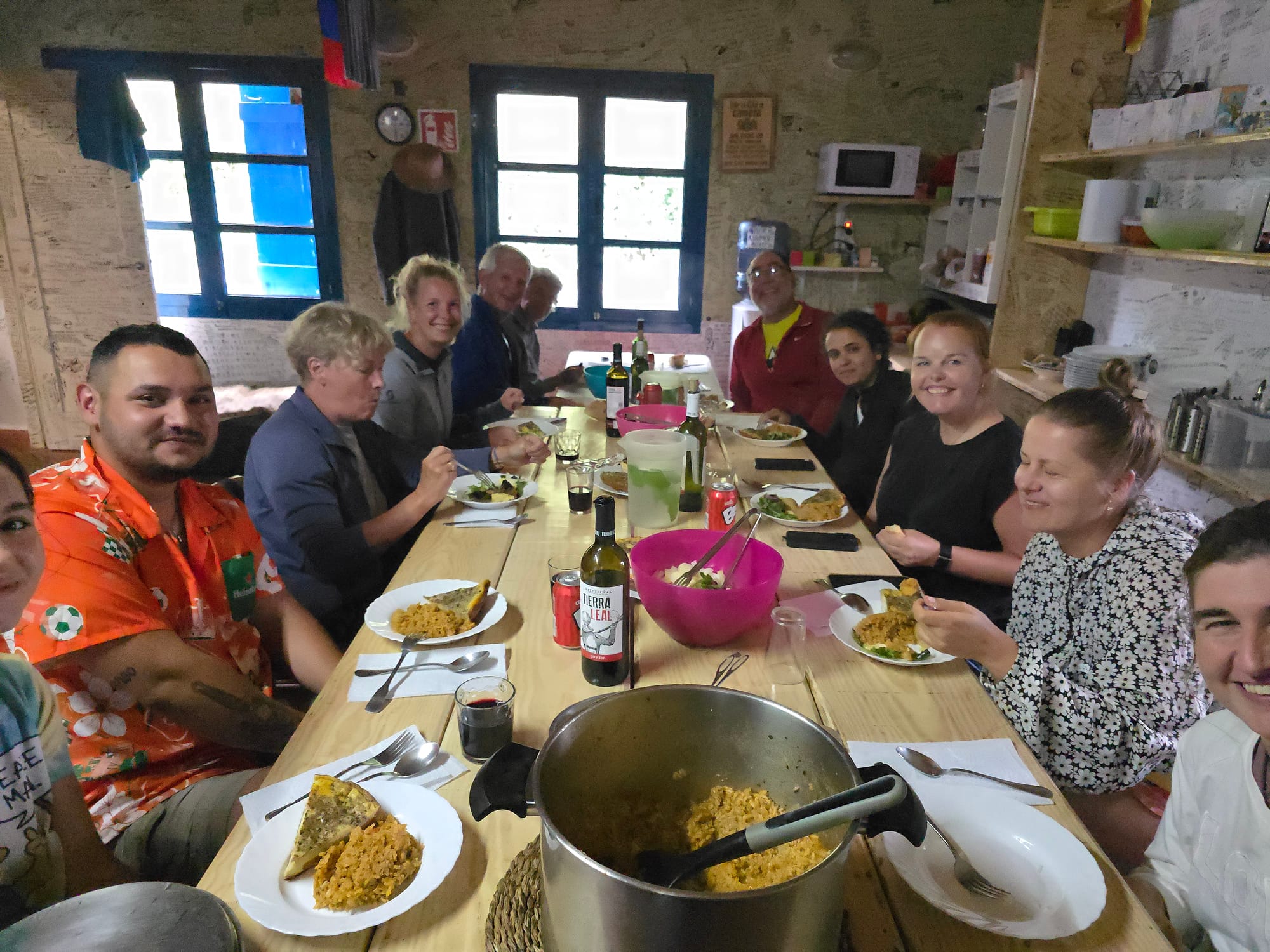 Abendessen in A Portela