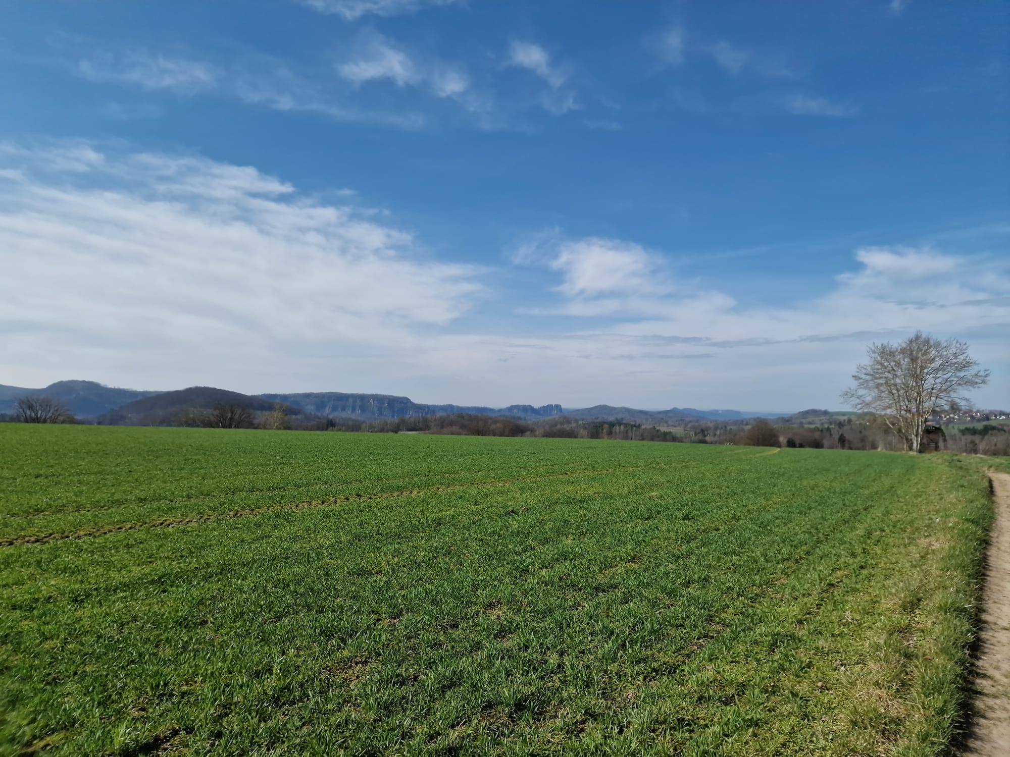 Ottendorf, Kuhstall, großer Winterberg und Goldstein