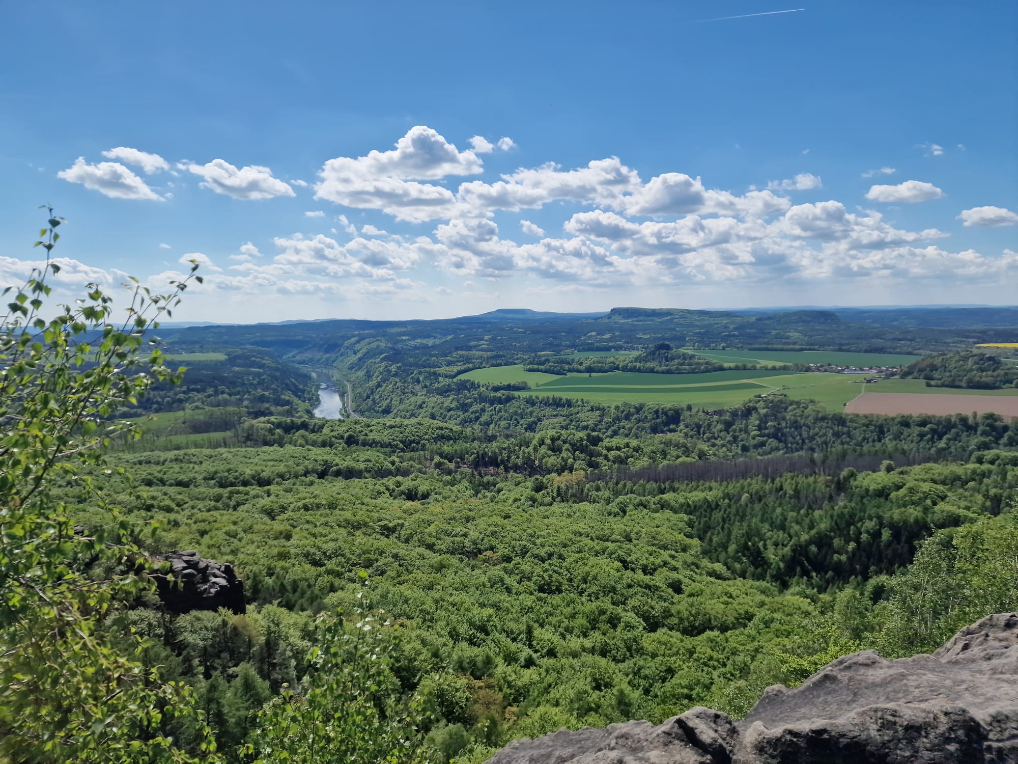 Schmilka, Hrensko, Mezna, Reitsteig, Goldsteig und Kipphornaussicht