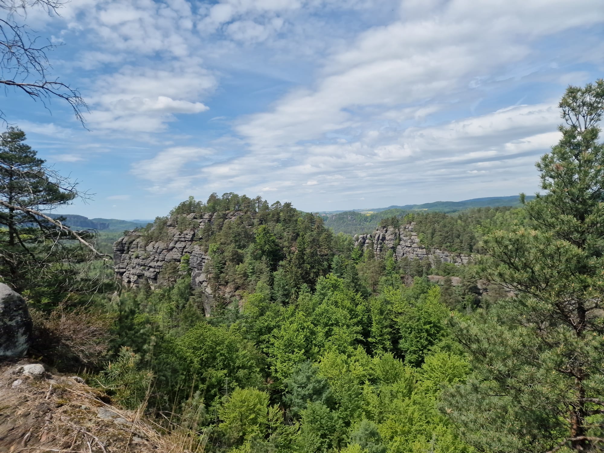 Pohlshörner, großer Teichstein, Goldstein und Heringsloch