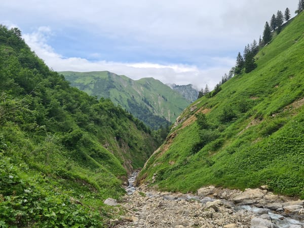 Etappe 1: Kemptner Hütte