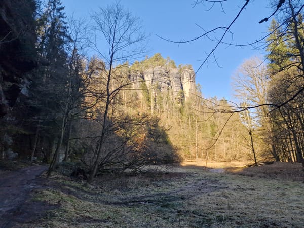 Hockstein, Gautschgrotte, Polenztal, Gamrig und Honigstein